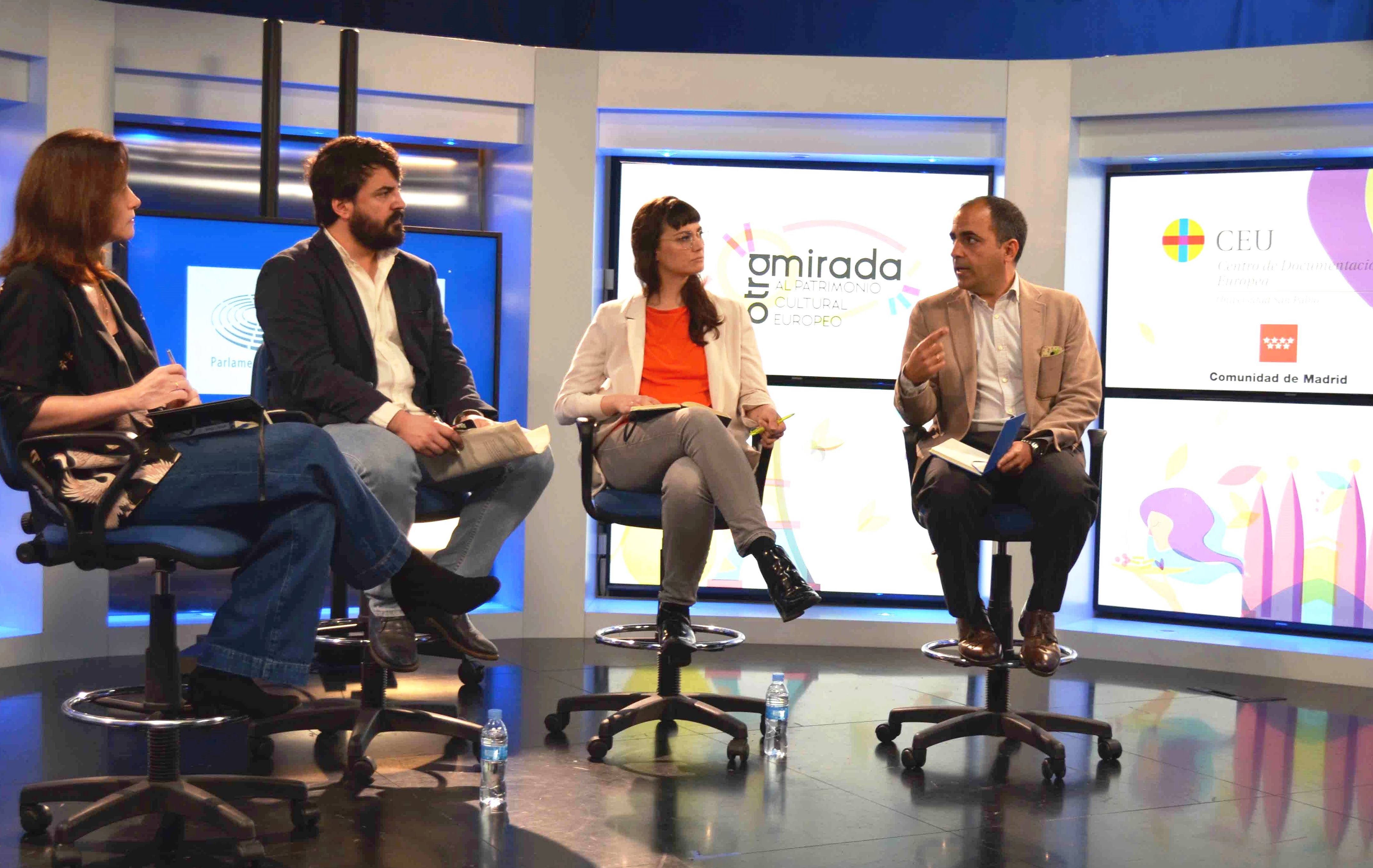 Imagen del debate: “Identidad Cultural y Europa: Una conversación”